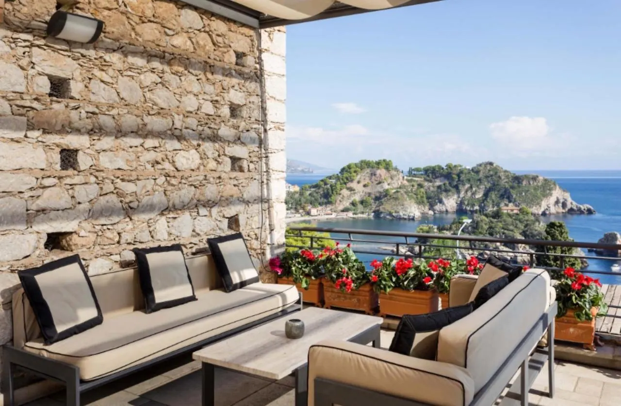 Villa Eleonora Isola Bella Sea View Small Pool + Jacuzzi Taormina